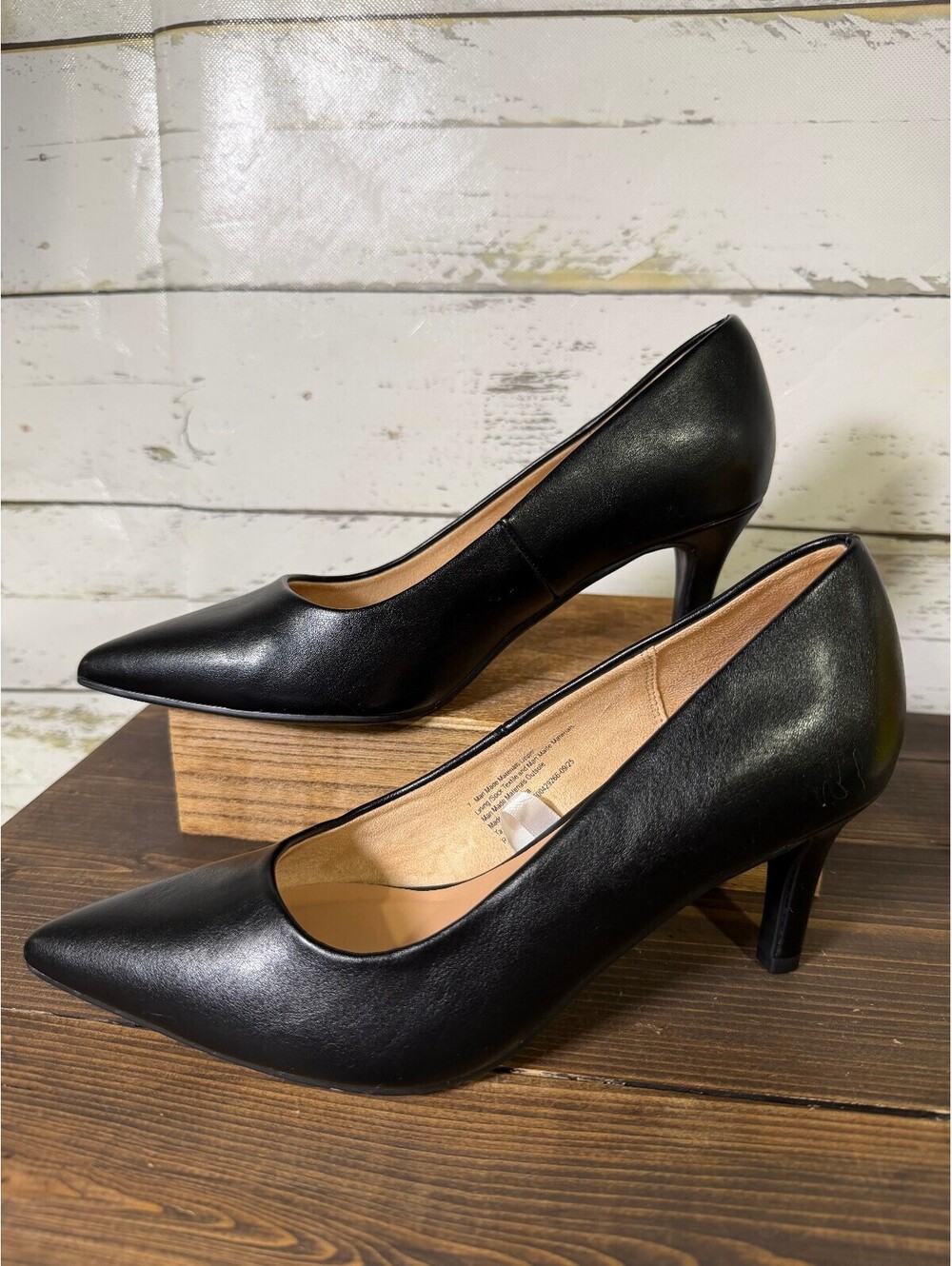 A New Day Cindy Mid High Heels Pump with Memory Foam Insole Size 7 NWOT